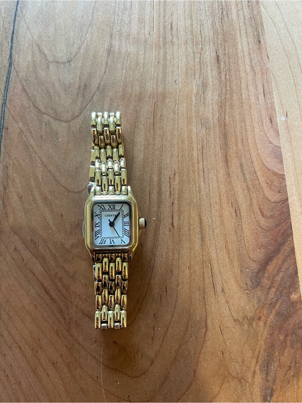 CHERLY Gold-Tone Women's Bracelet Watch - Classic Roman Dial